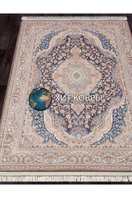 Иранский ковер Shahname 1200 146 Темно-серый